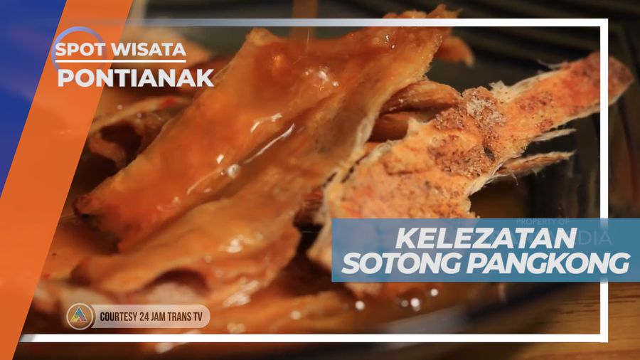 Sotong Pangkong, Tumbukan Serat Cumi Bakar Pontianak