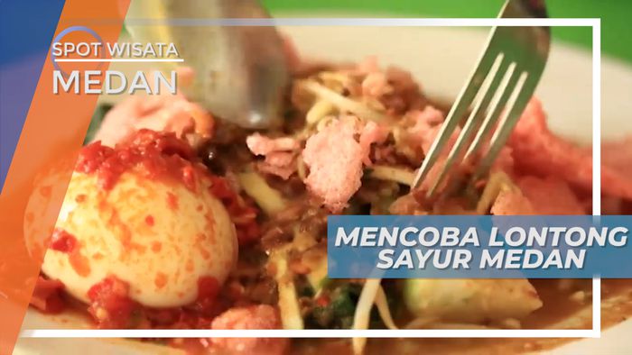 Menikmati Menu Sarapan Lontong Sayur Lezat di Medan Sumatera Utara