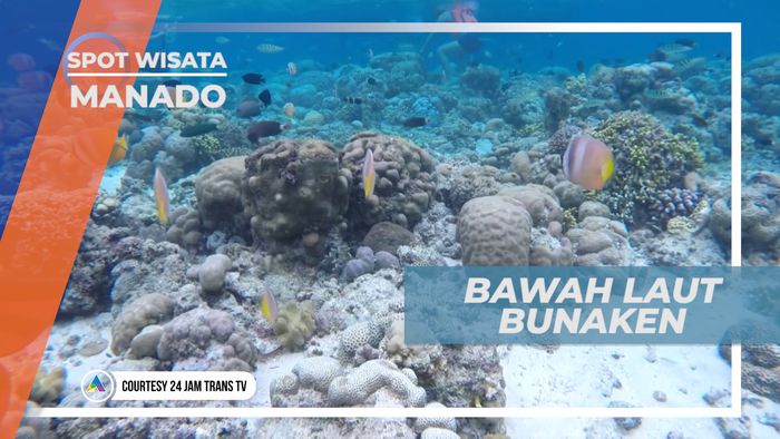 Pesona Indah Pulau Bunaken Manado Sumatera Utara