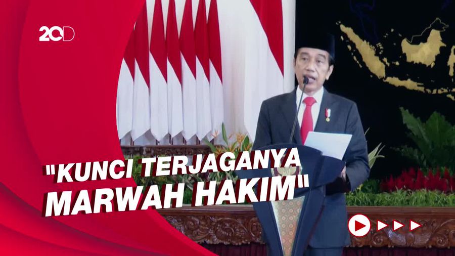 Jokowi Apresiasi Kemitraan KY dan MA, Cegah Adanya Mafia Peradilan