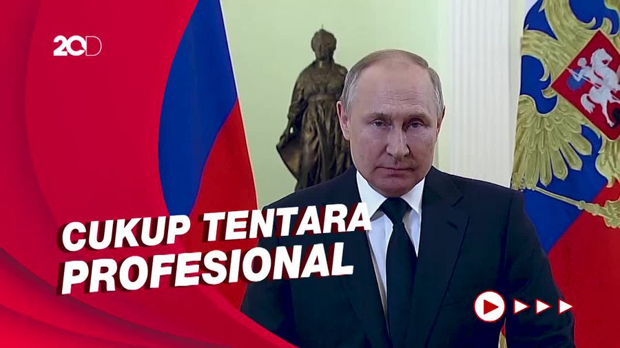 Putin Tak Akan Kirim Wajib Militer ke Ukraina