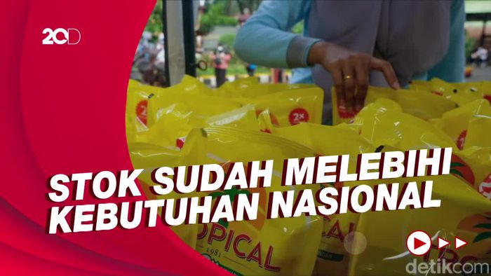 Mendag Lutfi Klaim Stok Minyak Goreng di Indonesia Sudah Melimpah!