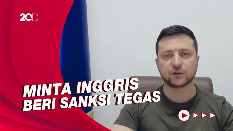 Presiden Ukraina Minta Inggris Akui Rusia Negara Teroris!