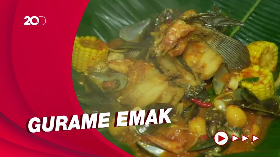 Bikin Laper: Gurame Saus Padang Topping Seafood Maknyus!