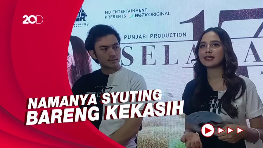 Bahagianya Rizky Nazar Syuting Bareng Syifa Hadju