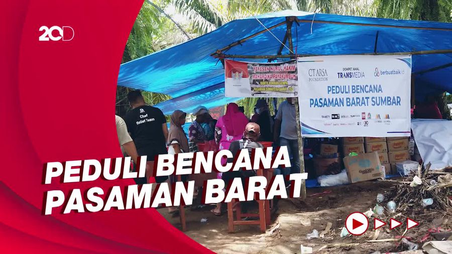 CT Arsa Dirikan Dapur Umum, Bantu Pengungsi Korban Gempa Pasaman Barat