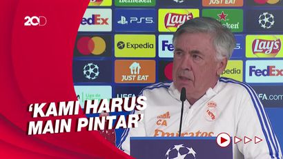 Ancelotti: Madrid Main Cerdas Saja, Tak Perlu Banyak Gol
