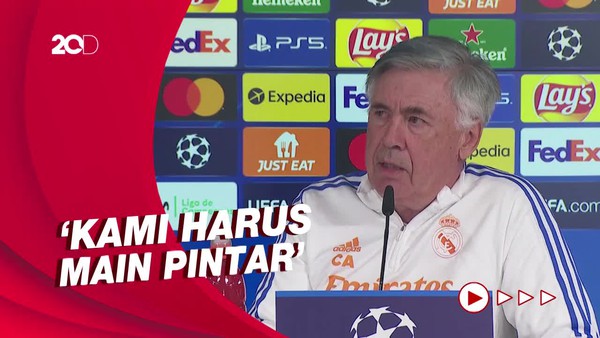 Ancelotti: Madrid Main Cerdas Saja, Tak Perlu Banyak Gol