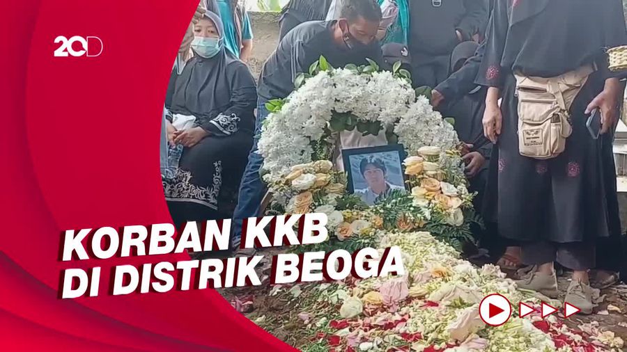 Suasana Haru Pemakaman Billy Korban Penembakan KKB di Papua