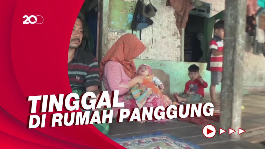 Pilu Keluarga di Purwakarta, Punya 12 Anak-Suami Menderita Stroke