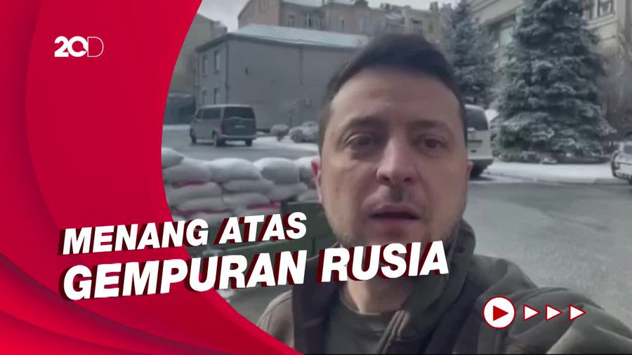 Presiden Zelenskiy Ngevlog: Kami Akan Menang!