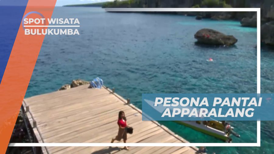Pantai Apparalang, Keindahan Panorama Pantai Tebing Berbatu, Bulukumba