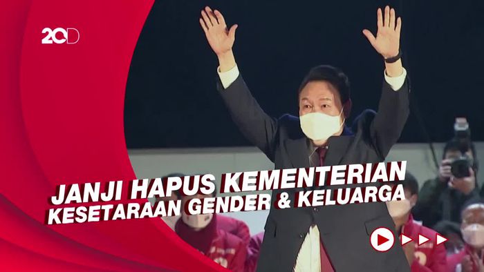 Isu Kesetaraan Gender Bayangi Kemenangan Yoon Suk-yeol di Pilpres Korsel