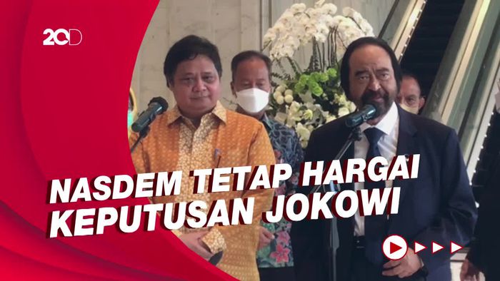 Surya Paloh: Tak Ada Reason Jokowi Melakukan Reshuffle, Kecuali...