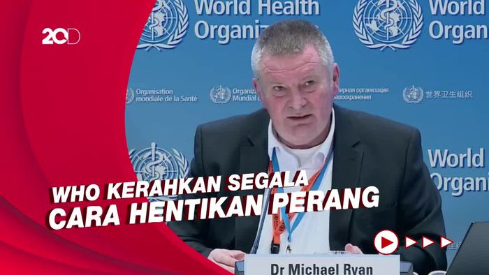 Soal Konflik Rusia-Ukraina, WHO: Perang Ini Harus Dihentikan
