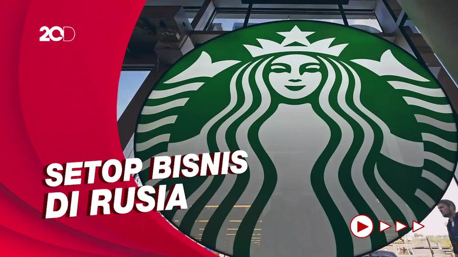 Starbucks, Coca-Cola hingga McDonalds Cabut dari Rusia