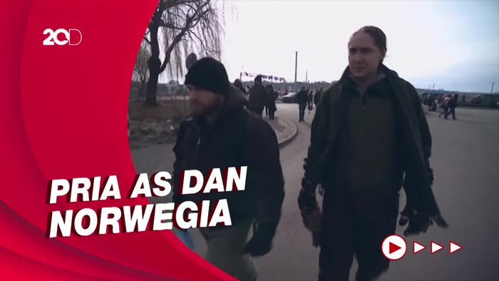 Relawan Perang Menuju Ukraina, Siap Tempur Melawan Rusia