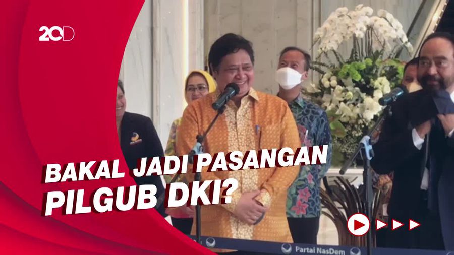 Sahroni-Airin Jadi Pembahasan di Pertemuan Ketum Golkar-NasDem