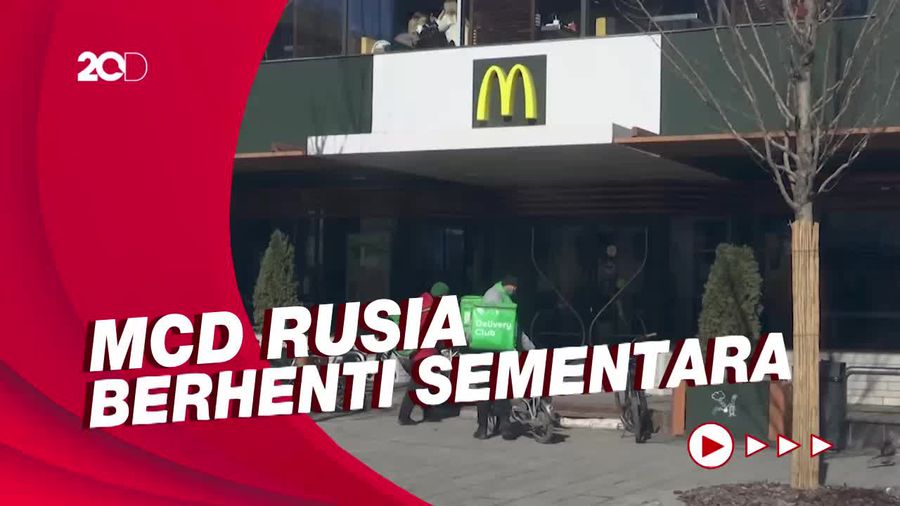 McDonalds Tutup 850 Gerainya di Rusia Imbas Invasi Ukraina