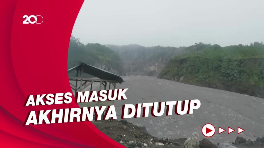Duh! Lokasi Erupsi Merapi Jadi Wisata Dadakan
