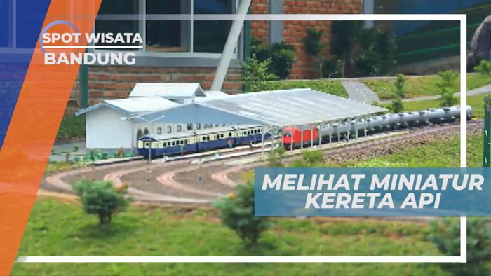 Melihat Dari Dekat Miniatur Kereta Api Terbesar di Indonesia, Bandung