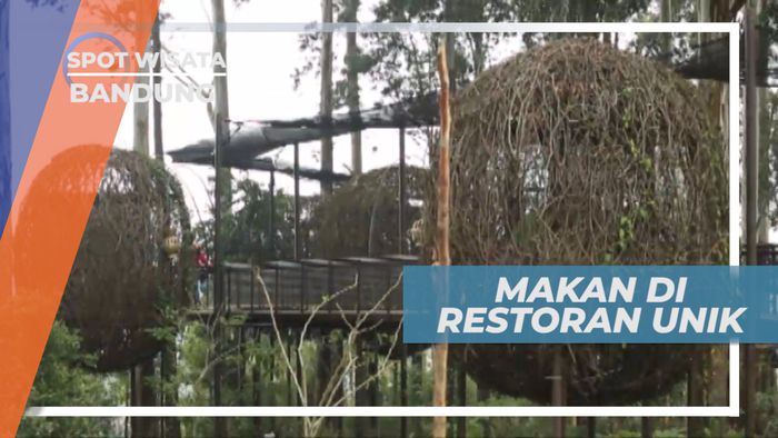Resto Unik Dengan Konsep Sangkar Burung, Bandung