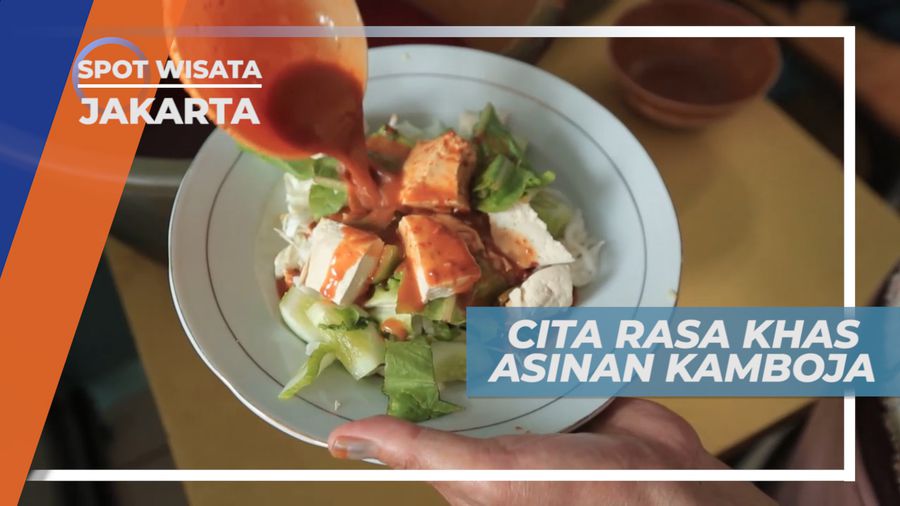 Asinan Kamboja, Kesegaran Salad Lokal dengan Bumbu Kacang, Jakarta