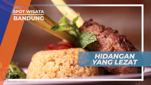 Mencicipi Steak Daging Sapi Unik yang Dililit Dalam Tangkai, Bandung