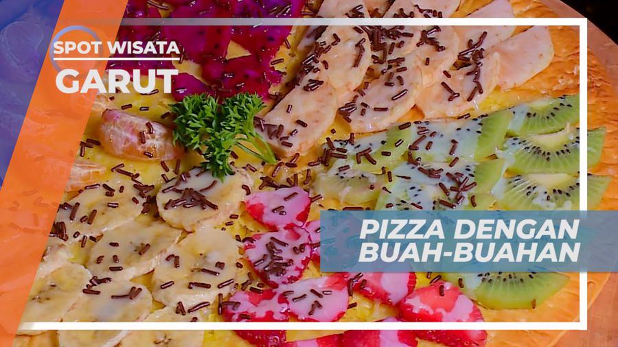 Pizza Mix Fruit, Paduan Kuliner Italia dengan Buah-buahan Segar, Garut