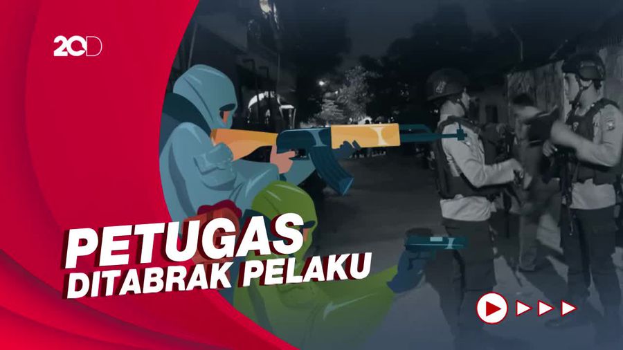 Tersangka Teroris Dokter Sunardi Lukai 2 Polisi saat Hendak Ditangkap