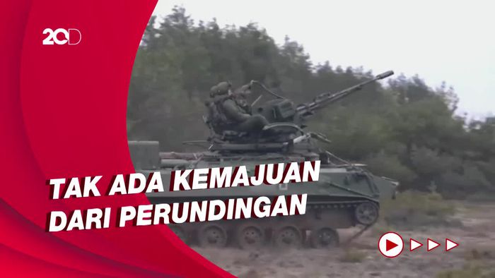 Pasukan Darat Rusia Kembali Bergerak Usai Terhenti Beberapa Hari  