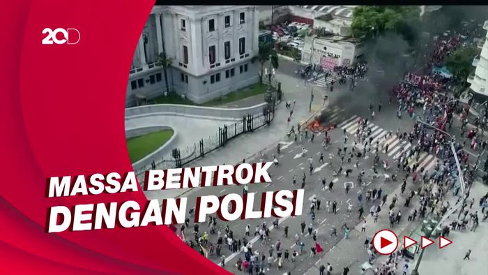Argentina Membara! Demo Warga Menolak IMF Berlangsung Ricuh