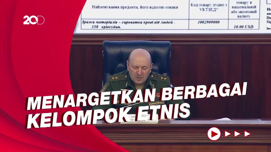 Rusia Sebut Ukraina Didukung AS Operasikan Lab Senjata Biologis