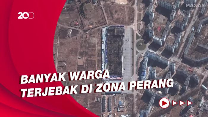 Citra Satelit Memperlihatkan Rusia Melanjutkan Serangan di Kota Mariupol