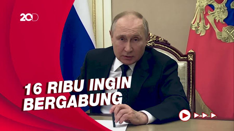 Putin Setuju Kirim Relawan Asing Bertempur ke Ukraina
