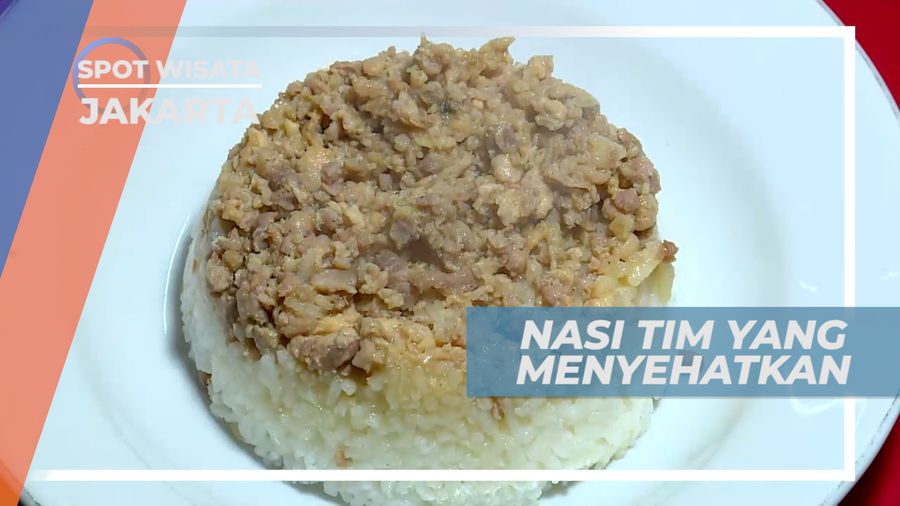 Gurihnya Nasi Tim Pasar Pagi Jakarta