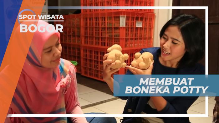 Belajar Membuat Boneka Potty dari Serbuk Gergaji, Bogor