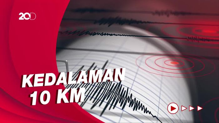 Gempa M 5,3 Guncang Bayah, Banten