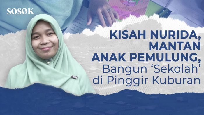 Kisah Nurida, Dulu Pemulung, Kini Bangun Sekolah Pemulung di Pinggir Kuburan