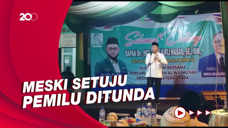 Zulhas soal Pemilu 2024: Nggak Mungkin Ditunda