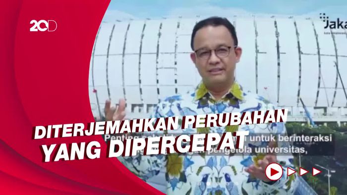 Hadapi Era Disrupsi, Anies :Kesempatan untuk Melakukan Inovasi!