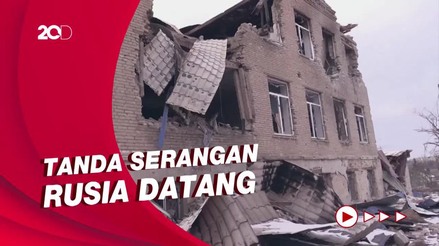 Warga di Ukraina Dibangunkan Suara Sirene Perang