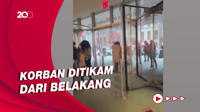 Momen Mencekam Usai Penusukan 2 Karyawan Museum di New York