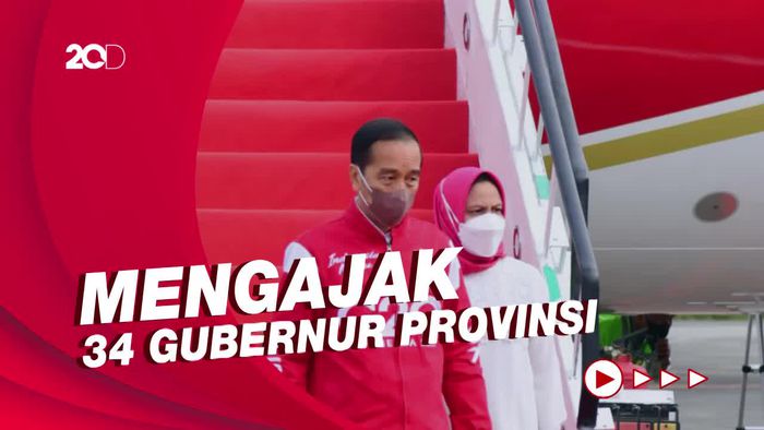 Presiden Jokowi Tiba di Balikpapan, Siap Berkemah di IKN