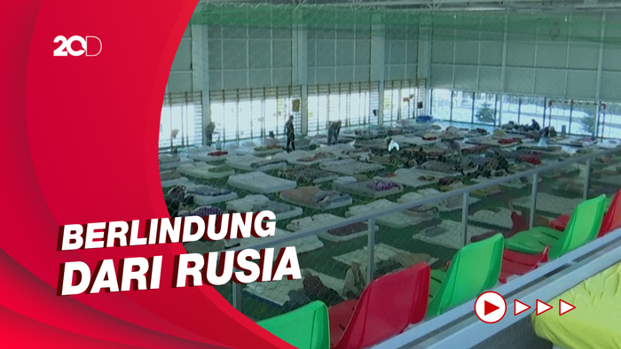 Situasi Shelter Pengungsian Ukraina di Stasiun Bawah Tanah hingga Hotel Mewah