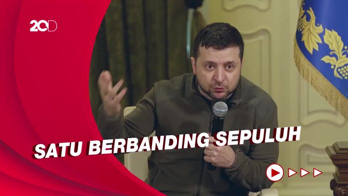 Klaim Zelensky: 1.300 Tentara Ukraina Tewas, Rusia Kehilangan 12 Ribu