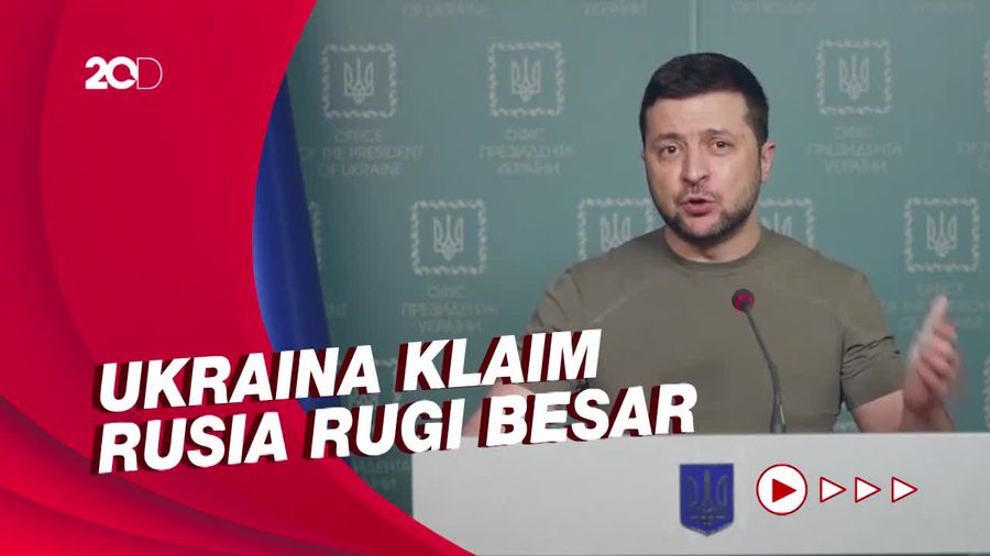 Zelenskiy Sindir Rusia yang Terus Mendatangkan Pasukan Baru