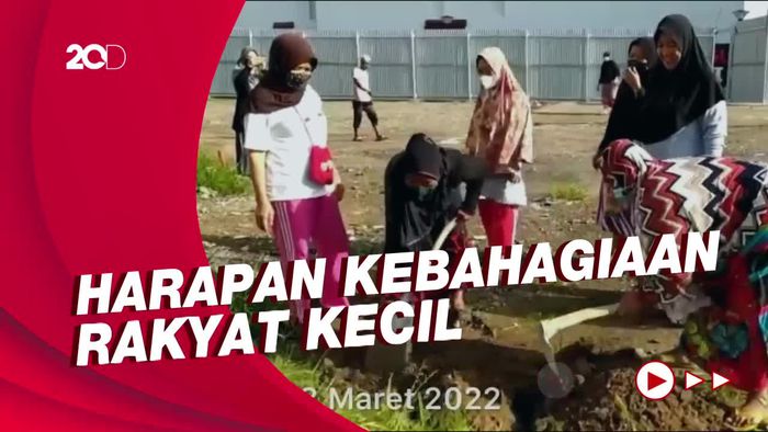 Anies Bawa Tanah dari Kampung Akuarium Jakut untuk IKN Nusantara