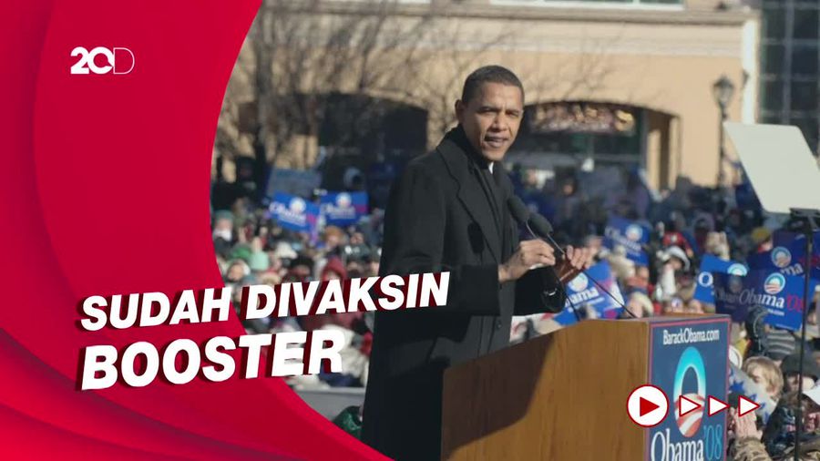 Barack Obama Positif Covid, Alami Gejala Tenggorokan Gatal