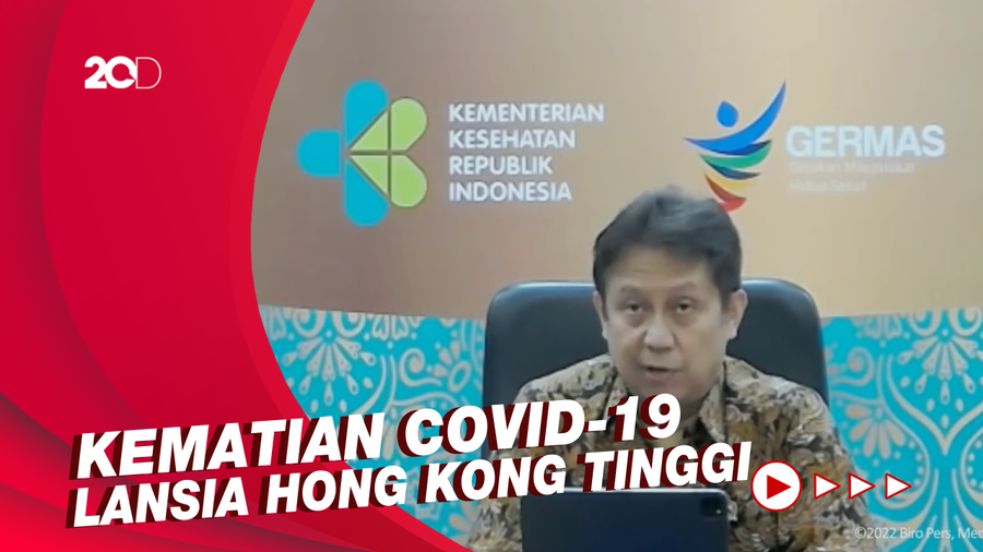 Belajar dari Hong Kong, Menkes Ungkap Pentingnya Vaksinasi Lansia